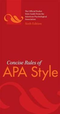 Concise Rules of APA Style