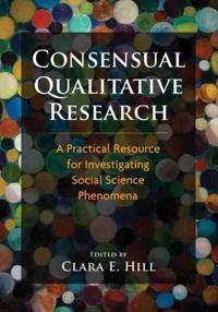 Consensual Qualitative Research
