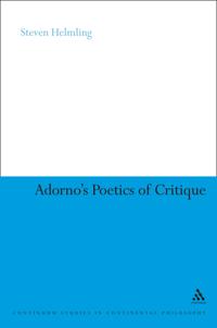 Adorno's Poetics of Critique