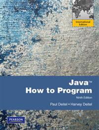 Java: How to Program with MyProgrammingLab: International Edition, 9/E