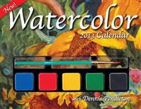 Watercolor 2013 Day-To-Day Calendar