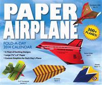 Paper Airplane Fold-a-day 2014 Activity Box Calendar