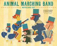 Animal Marching Band Notecard Set
