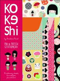 Kokeshi Mix & Match Stationery