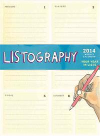 Listography 2014 Engagement Calendar