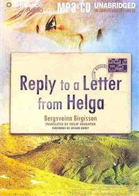 Reply to a Letter from Helga