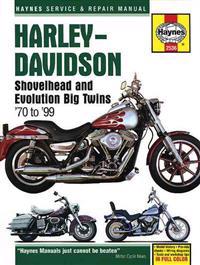 Harley-davidson Shovelhead and Evolution Big Twins 1970 to 1999