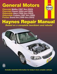 Chevrolet, Oldsmobile, Pontiac Automotive Repair Manual: Malibu, Alero and Cutlass, Grand Am
