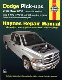 Haynes Repair Manual Dodge Pick-ups, 2002 Thru 2008