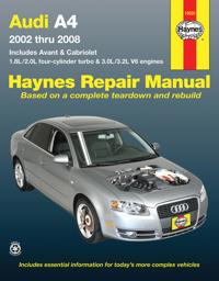 Haynes Repair Manual Audi A4, 2002-2008