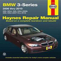 BMW 3-Series Automotive Repair Manual 2006 Thru 2010