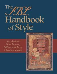 The SBL Style Manual