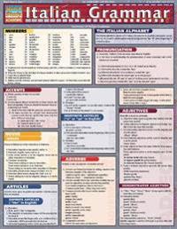 Italian Grammar Laminate Reference Chart