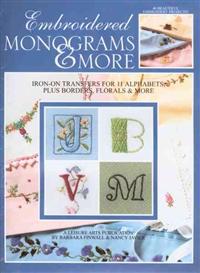 Embroidered Monograms & More
