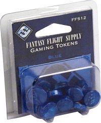 Fantasy Flight Supply: Blue Gaming Tokens