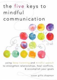 The Five Keys to Mindful Communication