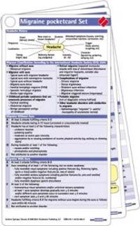 Migraine Pocketcard Set
