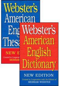 Webster's American English Dictionary/Webster's American English Thesaurus Set