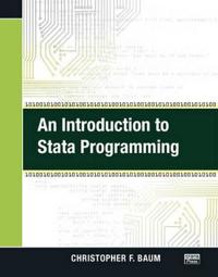 An Introduction to Stata Programming