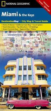 National Geographic Destination Map Miami & the Keys