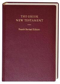 UBS4 Greek New Testament and Reference Helps