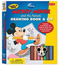 Learn to Draw Disney Mickey Mouse and His Friends [With Crayons and Pens/Pencils and Stencils and Eraser and Sharpener and Marker and Paper]