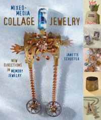Mixed-media Collage Jewelry