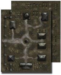 Gamemastery Flip-Mat: Necropolis