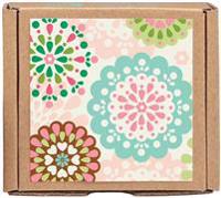 Vintage Floral: Greengift-Notes -- Small Gift Encolsure Cards Printed on Uncoated & Ecologically Friendly Paper