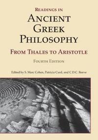 Readings in Ancient Greek Philosophy