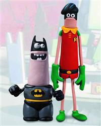 Aardman Batman and Robin Classic Action Figure 2 Pack