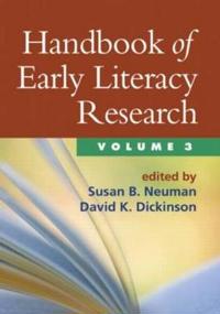 Handbook of Early Literacy Research