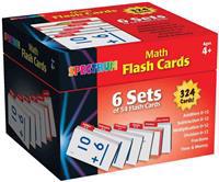 Math Flash Cards: 6 Sets of 54 Flash Card