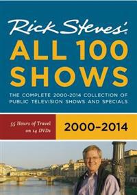 Rick Steves' Europe All 100 Shows DVD Boxed Set 2000-2014