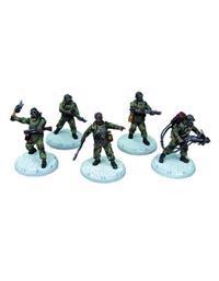 Dust Tactics: Ssu Nkvd Close Combat Squad Miniatures