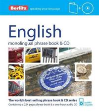 Berlitz Language: English Phrase Book & CD