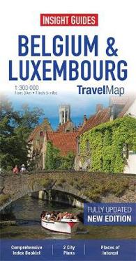 Insight Travel Map: Belgium & Luxembourg