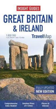 Insight Travel Map: Great Britain & Ireland