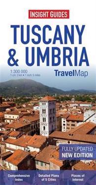 Insight Travel Map: Tuscany & Umbria
