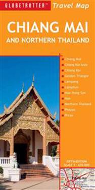 Globetrotter Travel Map Chiang Mai and Northern Thailand