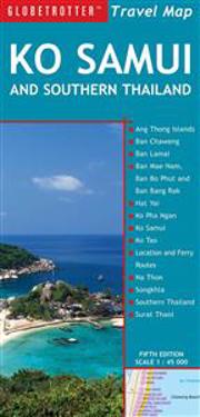 Ko Samui and Southern Thailand Travel Map, 5th
