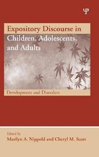 Expository Discourse in Children, Adolescents, and Adults