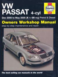 VW Passat 4-cyl Petrol and Diesel Service and Repair Manual