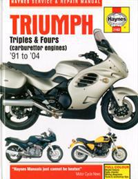 Haynes Triumph Triples & Fours (Carburettor Engines) '91 to '04