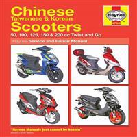 Chinese Taiwanese & Korean Scooters 50cc Thru 200cc, '04-'09