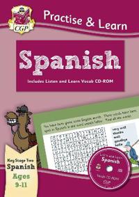 PractiseLearn: Spanish (Ages 9-11) - with Vocab CD-ROM