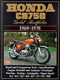 Honda Cb750 1969-78 Gold Portfolio