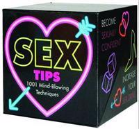 Sex Tips: 1001 Mind-Blowing Techniques [With Sex-Dare Dice and 12 Cards and Blindfold]