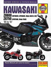 Kawasaki ZX600 and 750 Fours (85-97) Service and Repair Manual