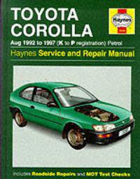 Toyota Corolla 1992-97 Service and Repair Manual